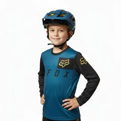 CAPACETE INFANTIL FOX SPEEDFRAME AZUL MIPS